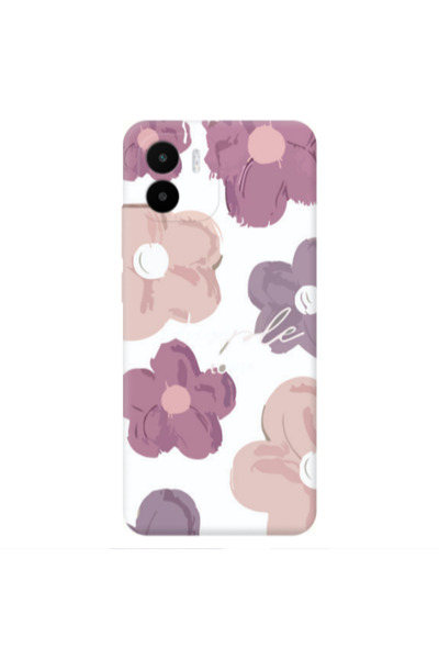 Other Xiaomi REDMI A2 Flowers 2 Transparent Silicone TPU Θήκη