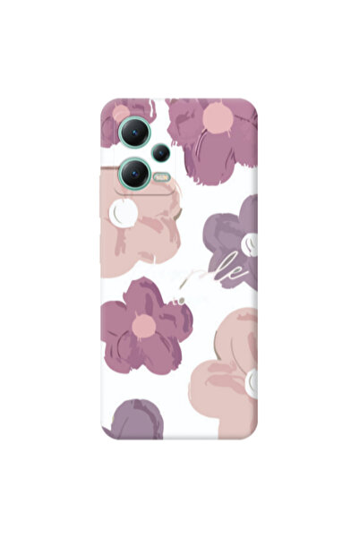 Other Xiaomi Redmi Note 12 Pro Plus 5G Flowers 2 Transparent Silicone TPU Θήκη