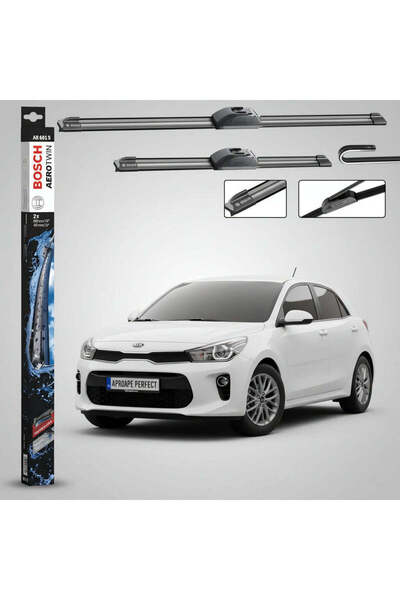 Bosch Σετ Υαλοκαθαριστήρων Παρμπρίζ για Kia Rio IV, Rio IV Saloon (YB, SC, FB...