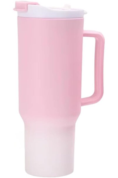 Generic 40oz Eco-Friendly Motivational Water Tumbler with Straw & Leakproof L...