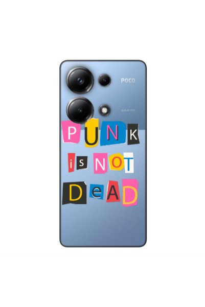 Other Xiaomi Poco M6 Pro 4G Punk is not Dead Transparent Silicone TPU Θήκη