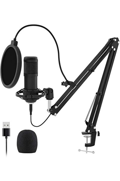 Arabest ALMEKAQUZ USB Streaming Podcast PC Microphone