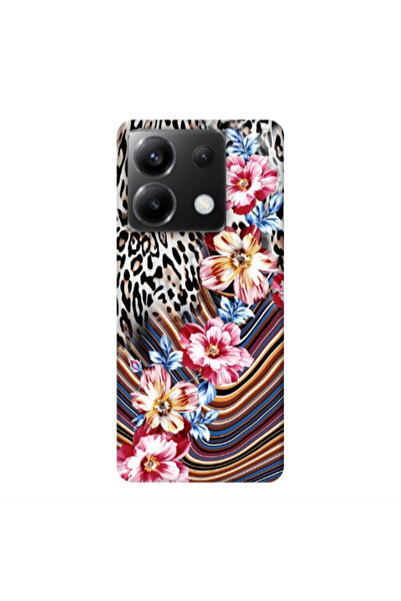 Other Xiaomi Poco X6 5G Leopar patterned Transparent Silicone TPU Θήκη