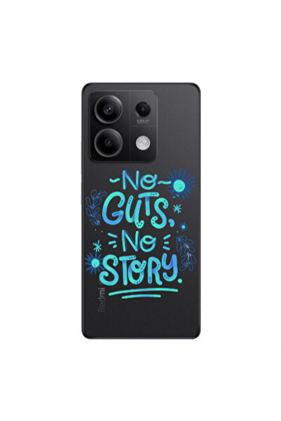 Other Xiaomi Redmi Note 13Pro 5G No guts no story Transparent Silicone TPU Θήκη