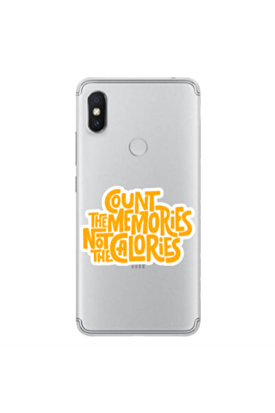 Other Xiaomi Redmi S2 Count the memories not the calories Transparent Silicon...