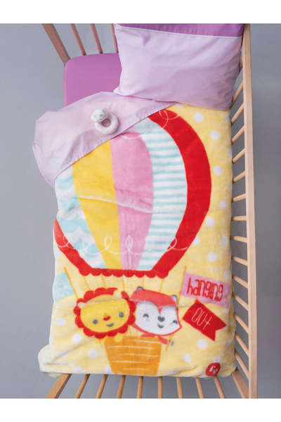 PALAMAIKI Κουβερτα Βελουτε Κουνιας Baby Velour 110x140 Bv724