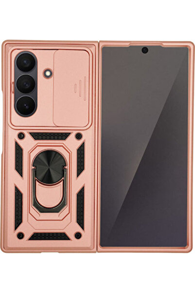 Other Θήκη Ring Armor Campro Sonique Samsung Μεγάλη Οπή Galaxy Z Fold 7 Ροζ Χ...