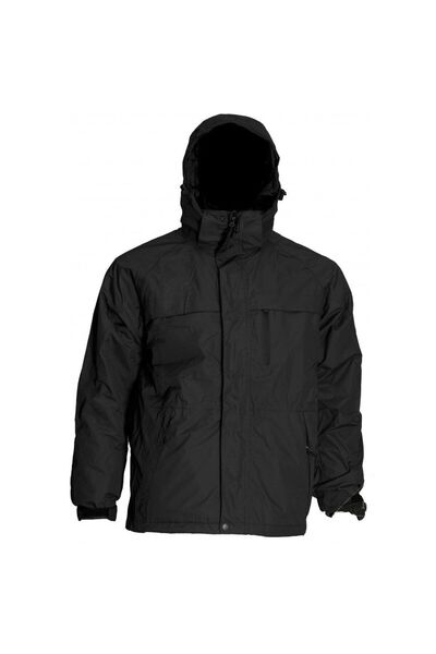 Armymania Τζάκετ 3 Σε 1 Αδιάβροχο Με Επένδυση Fleece Μαύρο L