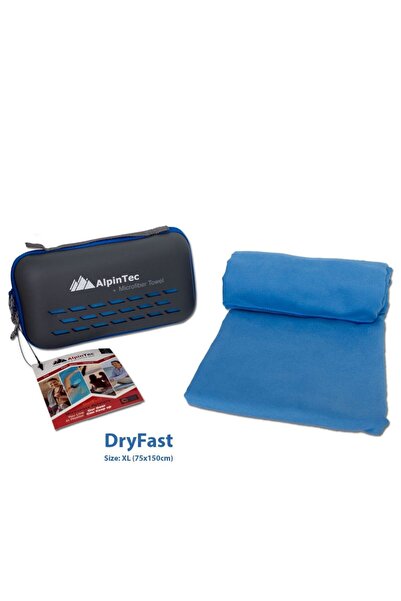 ALPINPRO Πετσέτα Microfiber DryFast (XL) 75 X 150 Alpin Γαλάζιο