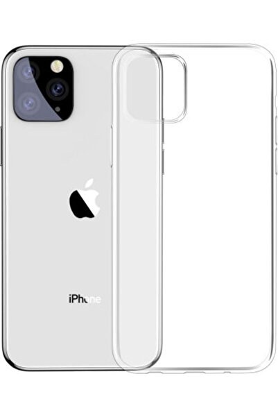 OEM Πίσω θήκη σιλικόνης 1.8mm, διαφανής (iPhone 11)