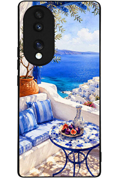 Other Σονίκ Σειρά Μούσα των Ελληνικών Νησιών Honor 70 5G Θήκη με Θέα Αιγαίου ...