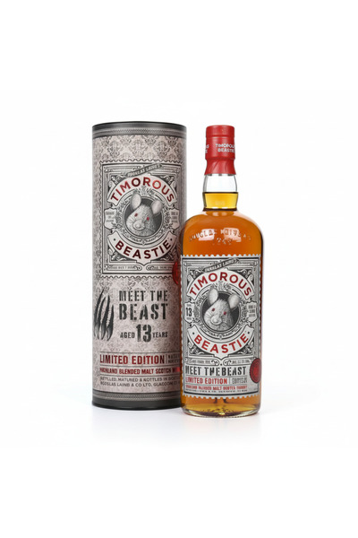 DOUGLAS Whisky Timorous Beastie Meet The Beast, Blended Malt, 13 Ani, 52.5%, ...