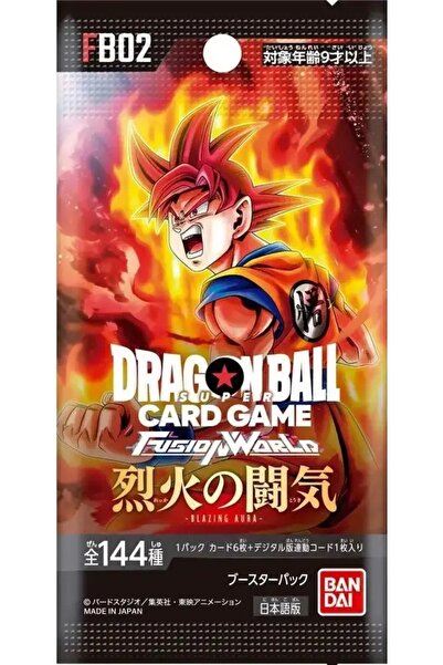 BANDAI مجموعة دراغون بول سوبر تي سي جي: فيوجن وورلد بلازينج أورا (النسخة اليا...