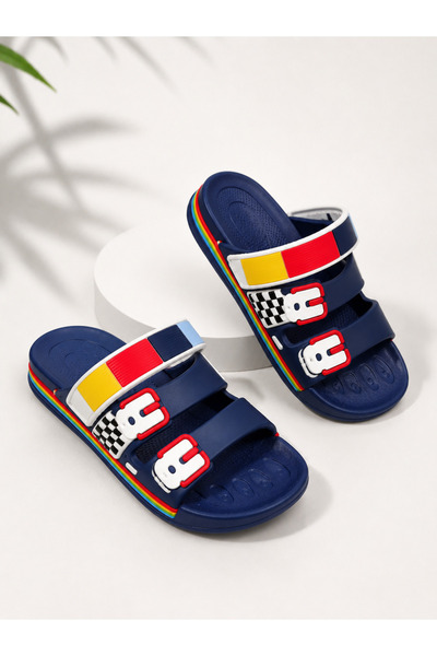 DİAMOND OUTLET Children's Eva Slippers Non-Slip Lightweight Daily Summer Beac...
