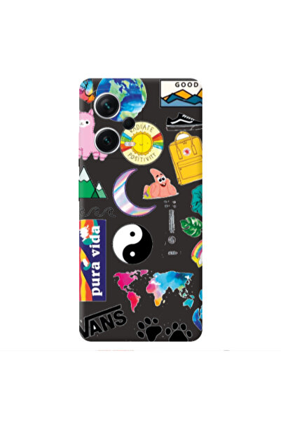 Other Xiaomi Poco X5 Vans Black Colored Silicone TPU Θήκη