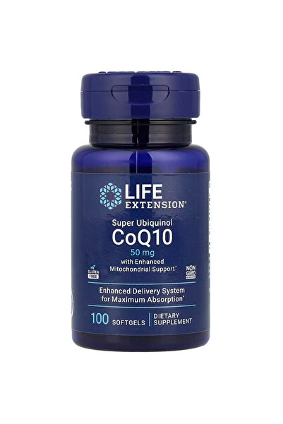 Life Extension Super Ubiquinol CoQ10 with Enhanced Mitochondrial Support, Hea...