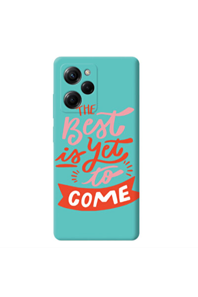Other Xiaomi Poco X5 Pro The Best Turquoise Colored Silicone TPU Θήκη