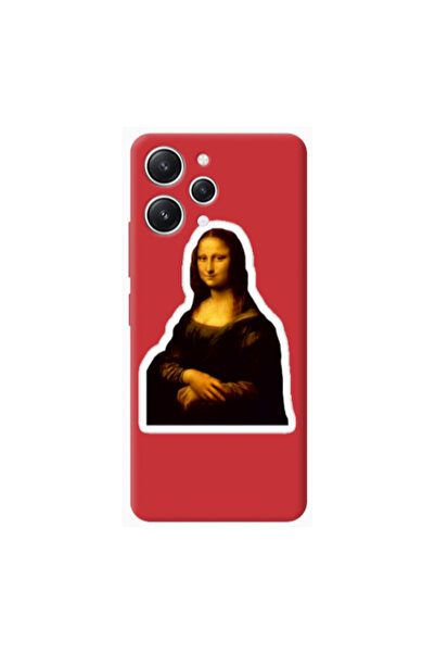 Other Xiaomi Redmi 12 Davinci Red Colored Silicone TPU Θήκη