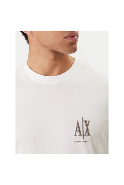 Armani Exchange Tricou bărbătesc XM000365 AF12308 Alb