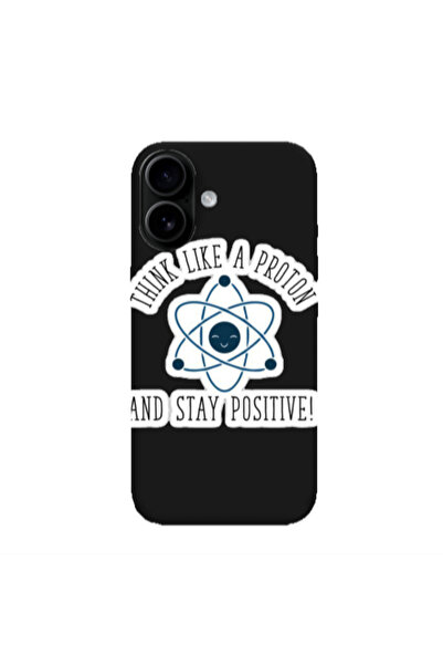 Other Apple Iphone 16 plus THINK LIKE Black Colored Silicone TPU Θήκη