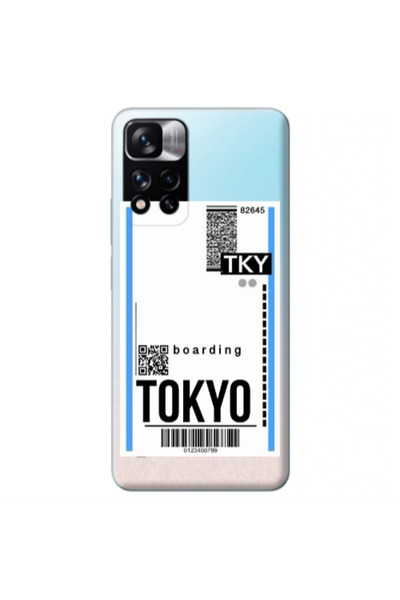 Other Xiaomi Redmi Note 11s 5G Tokyo Boarding Transparent Silicone TPU Θήκη