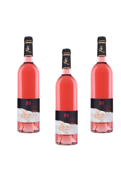 Cramele Recas Set Vin Rose Sec Recas Solo Quinta 13.5%, 3 x 0.75L