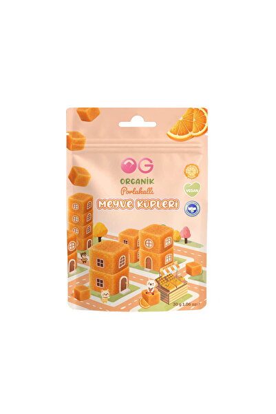 OG natural 5'li Organik Portakallı Meyve Küpleri (5 x 30 Gr)