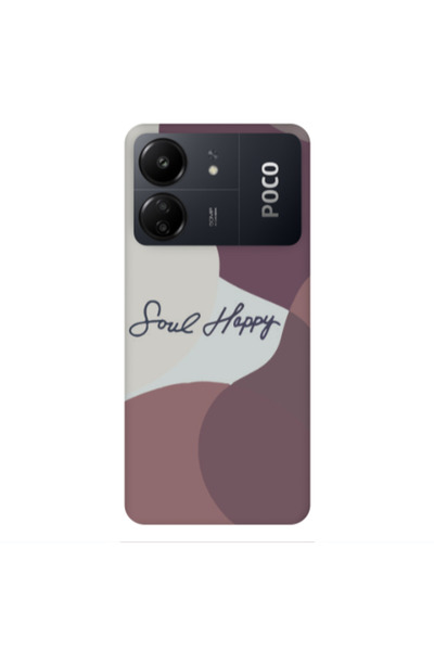Other Xiaomi Poco C65 Soul Happy Transparent Silicone TPU Θήκη