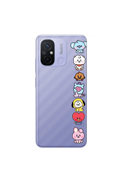 Other Xiaomi Redmi 12C Lovely animals Transparent Silicone TPU Θήκη