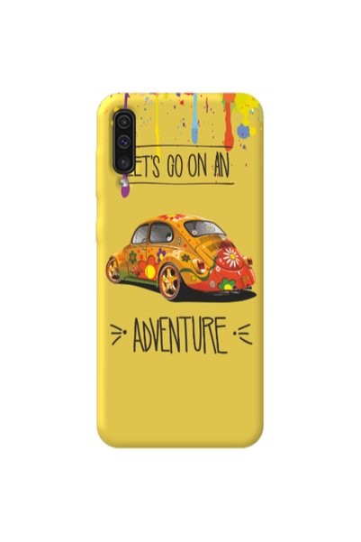 Other Samsung A70 Adventure Yellow Colored Silicone TPU Θήκη