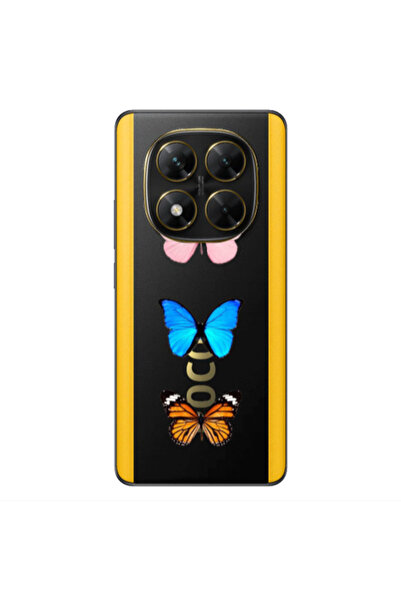Other Xiaomi Poco X7 Triple Butterfly Transparent Silicone TPU Θήκη
