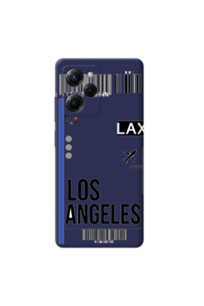 Other Xiaomi Poco X5 Pro Los angeles Dark blue Colored Silicone TPU Θήκη