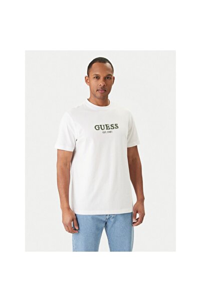 Guess Tricou bărbătesc M6GI16K3032 Alb