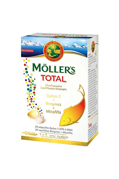 Other MOLLERS Συνολικά 28 δισκία + 28 κάψουλες - Συμπλήρωμα Διατροφής Με Ωμέγ...