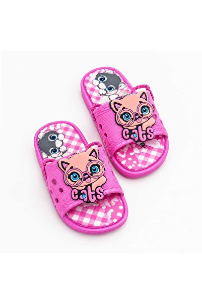 BEBEĞİME ÇORAP Summer Girl's Wet Floor Suitable Daily Pool Beach Slippers-San...