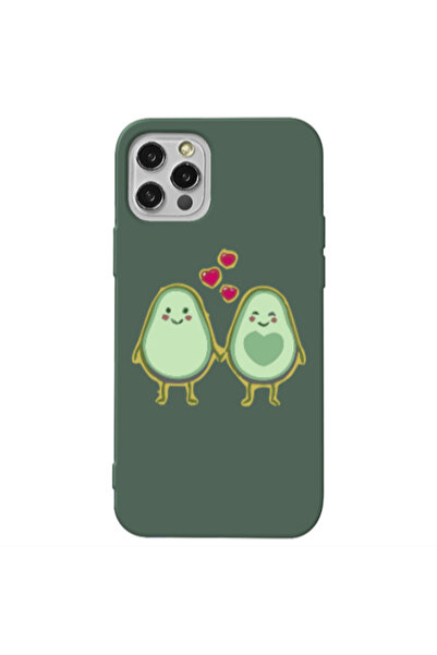 Other Apple iPhone 13 Pro Avocados Dark Green Colored Silicone TPU Θήκη