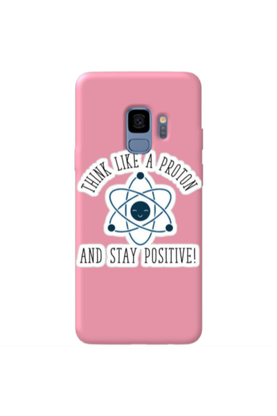 Other Samsung S9 Plus THINK LIKE Pink Colored Silicone TPU Θήκη