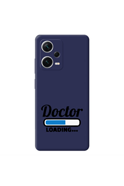 Other Xiaomi Poco X5 Doctor Loading Dark blue Colored Silicone TPU Θήκη