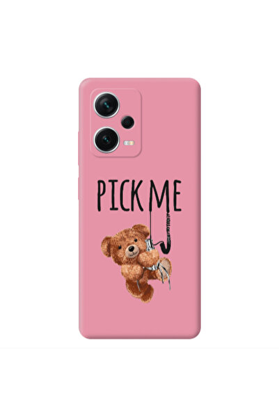 Other Xiaomi Poco X5 Pick me Pink Colored Silicone TPU Θήκη