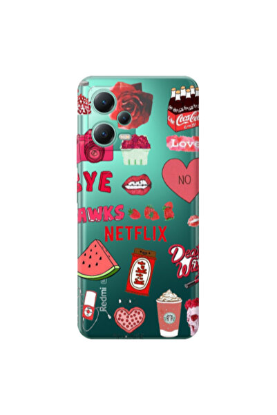Other Xiaomi Redmi Note 12 Pro Plus 5G pizza is my valentine Transparent Sili...