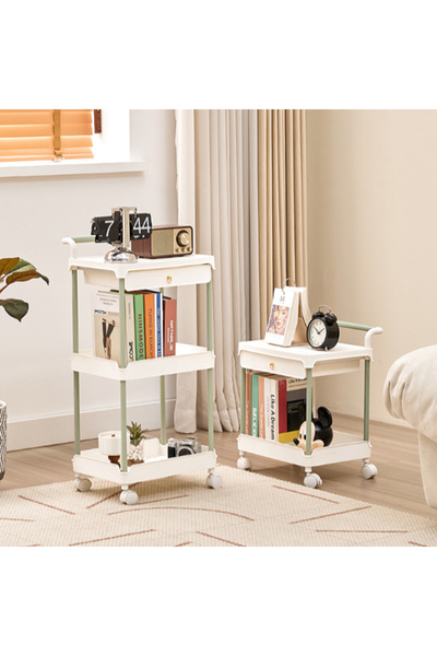 RollsTimi Multi-layer wheeled mobile storage trolley