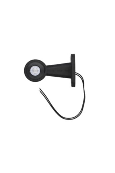 WAS Lampa Gabarit Stanga Alb/Rosu Led pe Brat Scurt 24v
