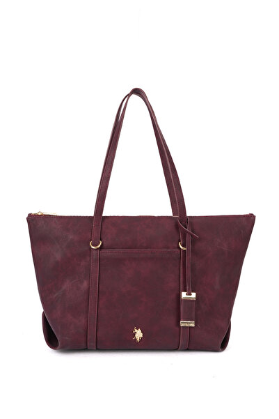 U.S. Polo Assn. Burgundy-Burgundy Women's Shoulder Bag Us26616