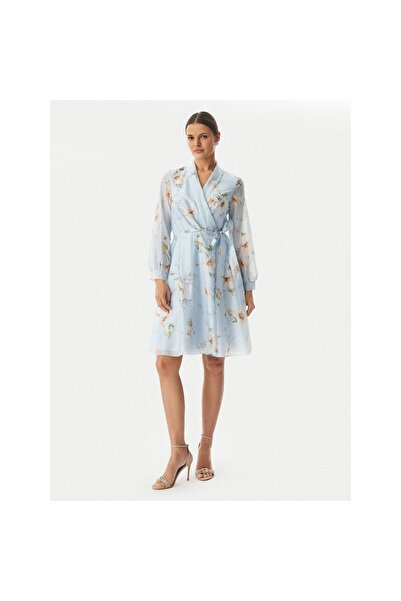 RINASCIMENTO Rochie de cocktail pentru femei CFC0128000003 Albastru