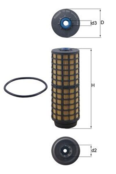 KNECHT Filtru Combustibil Iveco Daily Vi Audi A1 Seat Arona Ibiza V Skoda Kam...