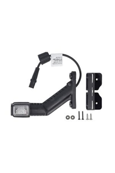 Aspöck Lampa Gabarit Dreapta Superpoint Iv Alb/Portocaliu/Rosu Led pe Brat Lu...