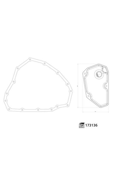 FEBI BILSTEIN Filtrul Hidraulic al Cutiei de Viteze Dacia Logan Iii Sandero I...