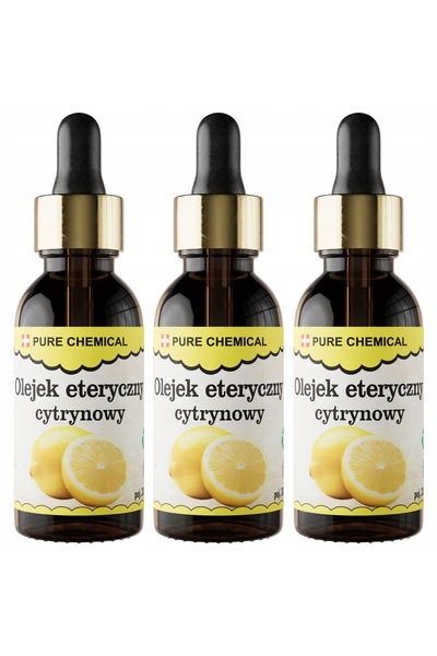 CHOSA Ulei Esential De Lamaie, 3x 30ml, 100% Pur Energizant Fara Aditivi Pent...