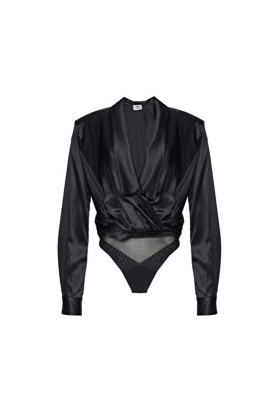 Elisabetta Franchi Body de damă CB00757E2 Negru