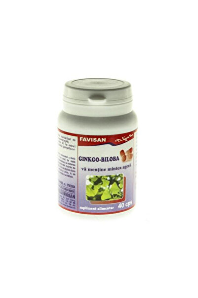 Favisan Ginkgo Biloba Favisan, 40 capsule
